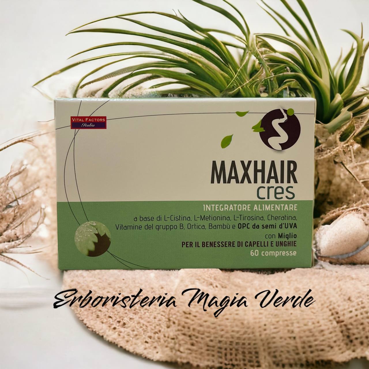 Max Hair Cres integratore alimentare - 60 compresse
