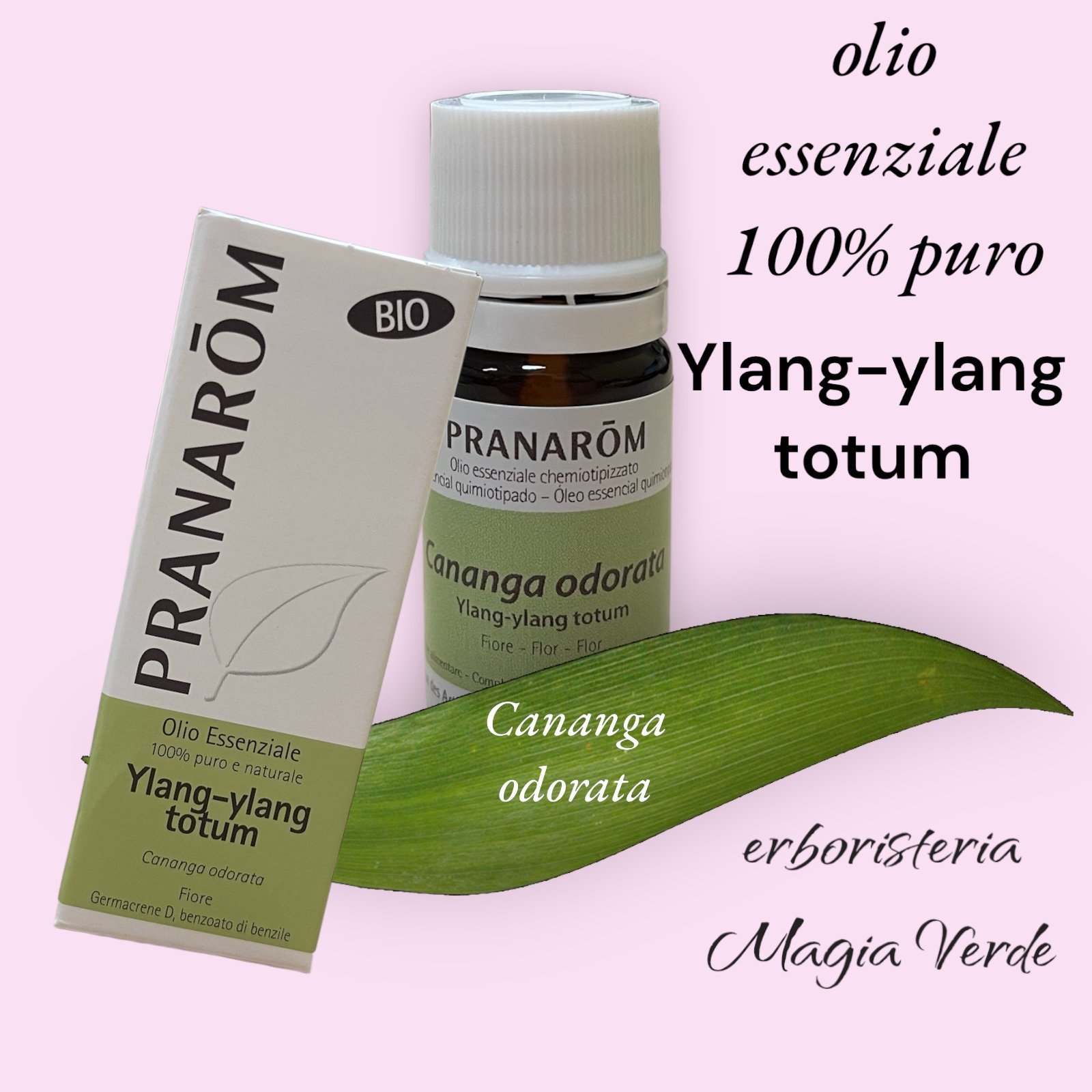 Olio essenziale Ylang-ylang totum Bio