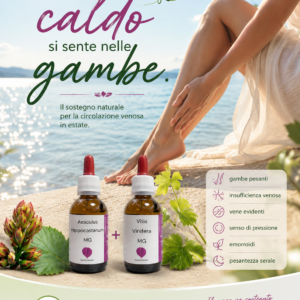 Gemmoderivati per gambe pesanti e circolazione venosa naturale
